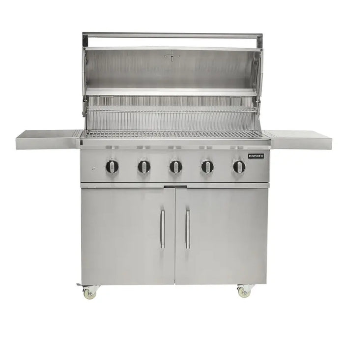 Coyote Grill CL-Series 42” Freestanding Gas Grill - C3CL42+C3S42CT Coyote Outdoor Living Dreamwood Living