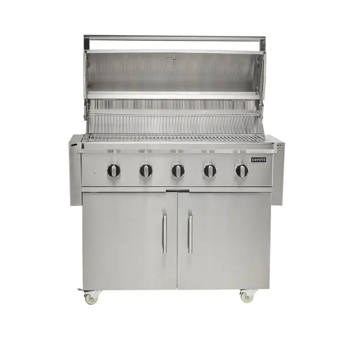 Coyote Grill CL-Series 42” Freestanding Gas Grill - C3CL42+C3S42CT Coyote Outdoor Living Dreamwood Living