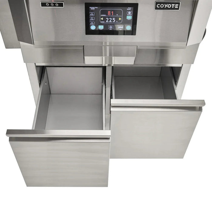 Coyote Grill Next Gen 28" Pellet Grill Built-In and Freestanding - C2P28 Coyote Outdoor Living Dreamwood Living