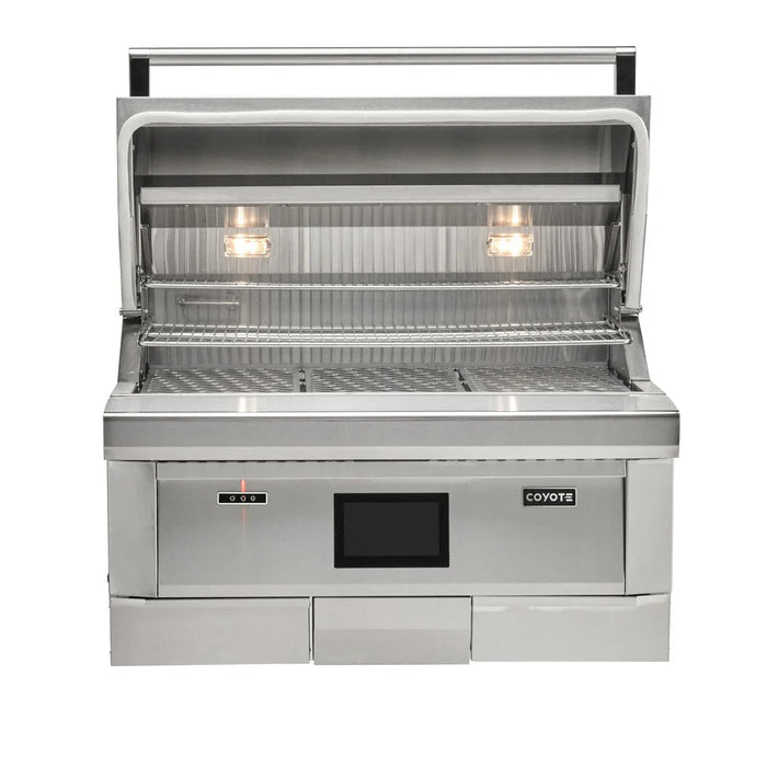 Coyote Grill Next Gen 36" Pellet Grill Built-In and Freestanding - C2P36 Coyote Outdoor Living Dreamwood Living