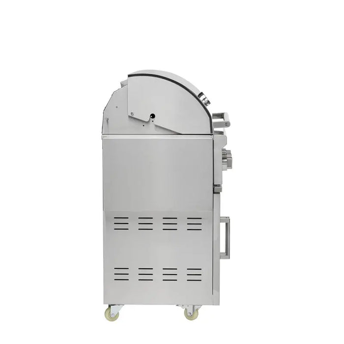Coyote Grill SL-SERIES 30” Freestanding Gas Grill - C3SL30+C3C30CART Coyote Outdoor Living Dreamwood Living