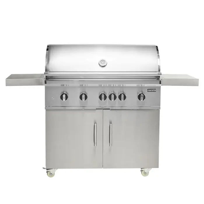 Coyote Grill SL-SERIES 42” Freestanding Gas Grill - C3SL42+C3S42CT Coyote Outdoor Living Dreamwood Living