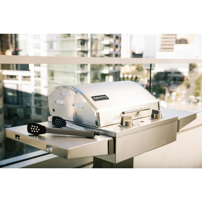 Coyote Grill Single Burner Freestanding Electric Grill - C1EL120SM-FS