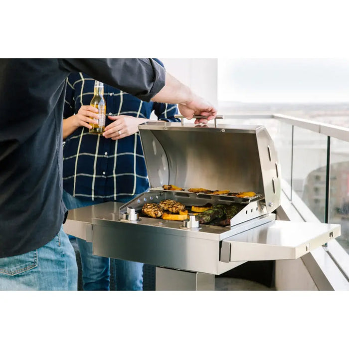 Coyote Grill Single Burner Freestanding Electric Grill - C1EL120SM-FS
