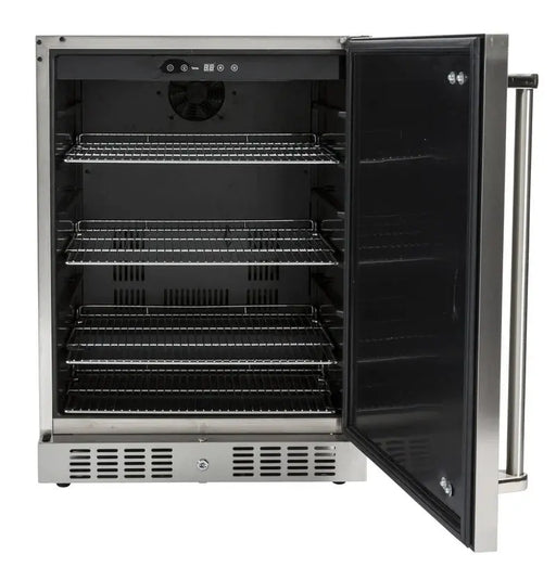 Coyote Outdoor 24" Built-In Refrigerator w/ Hinge - C124R-S Coyote Outdoor Living Dreamwood Living