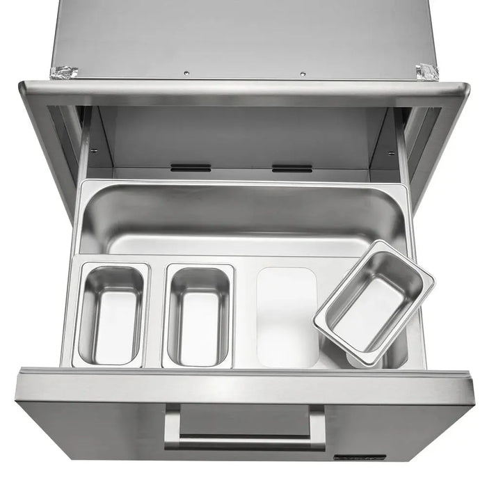 Coyote Outdoor 26" Pull Out Ice Chest - C3-CPOC Coyote Outdoor Living Dreamwood Living