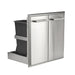 Coyote Outdoor 26" Pull Out Trash and Recycle Bin - C3-TC Coyote Outdoor Living Dreamwood Living