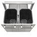 Coyote Outdoor 26" Pull Out Trash and Recycle Bin - C3-TC Coyote Outdoor Living Dreamwood Living