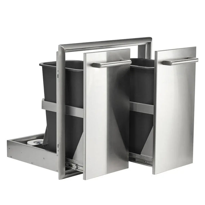 Coyote Outdoor 26" Pull Out Trash and Recycle Bin - C3-TC Coyote Outdoor Living Dreamwood Living