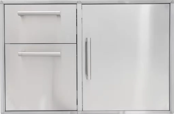 Coyote Outdoor 36" Access Door & Double Drawer Combo - C3-CD2DC36 Coyote Outdoor Living Dreamwood Living