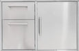 Coyote Outdoor 36" Access Door & Double Drawer Combo - C3-CD2DC36 Coyote Outdoor Living Dreamwood Living