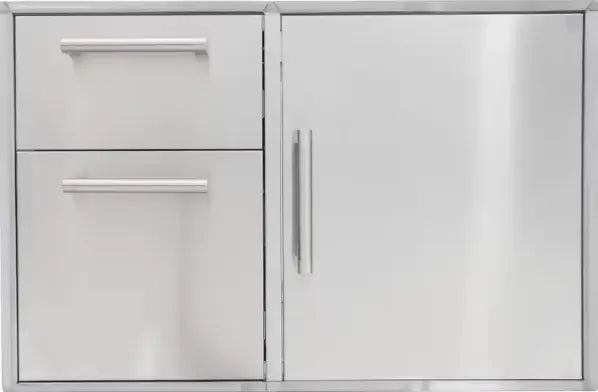 Coyote Outdoor 36" Access Door & Double Drawer Combo - C3-CD2DC36 Coyote Outdoor Living Dreamwood Living