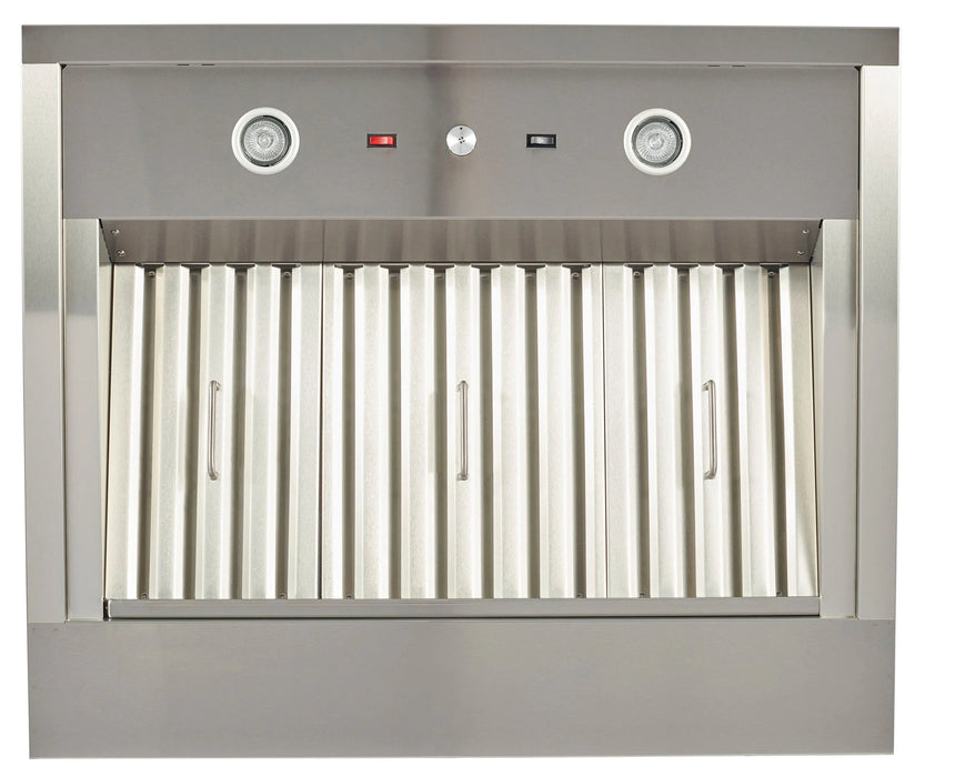 Coyote Outdoor 36" W x 30" D Outdoor Chimney Hood - C1HOOD36 Coyote Outdoor Living Dreamwood Living