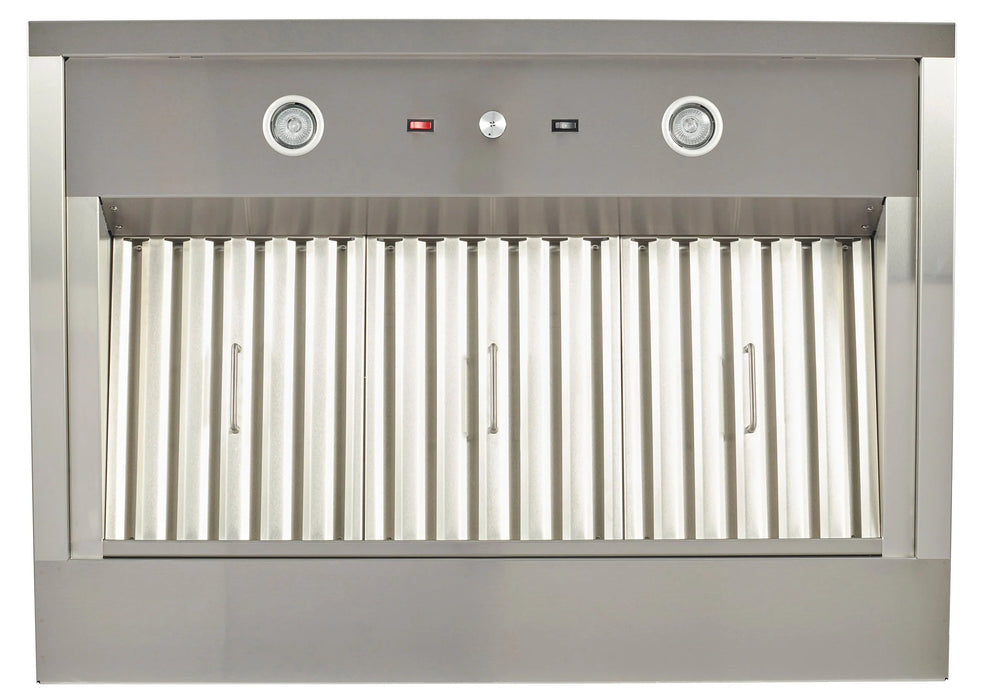 Coyote Outdoor 42" W x 30" D Outdoor Chimney Hood - C1HOOD42 Coyote Outdoor Living Dreamwood Living