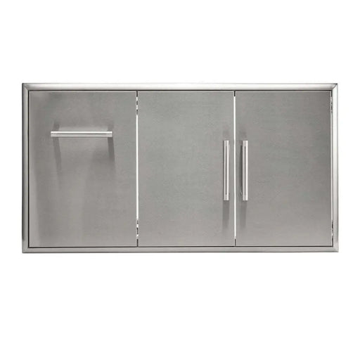 Coyote Outdoor 45" Double Access Doors With Roll Out Trash - C3-CDPOD Coyote Outdoor Living Dreamwood Living