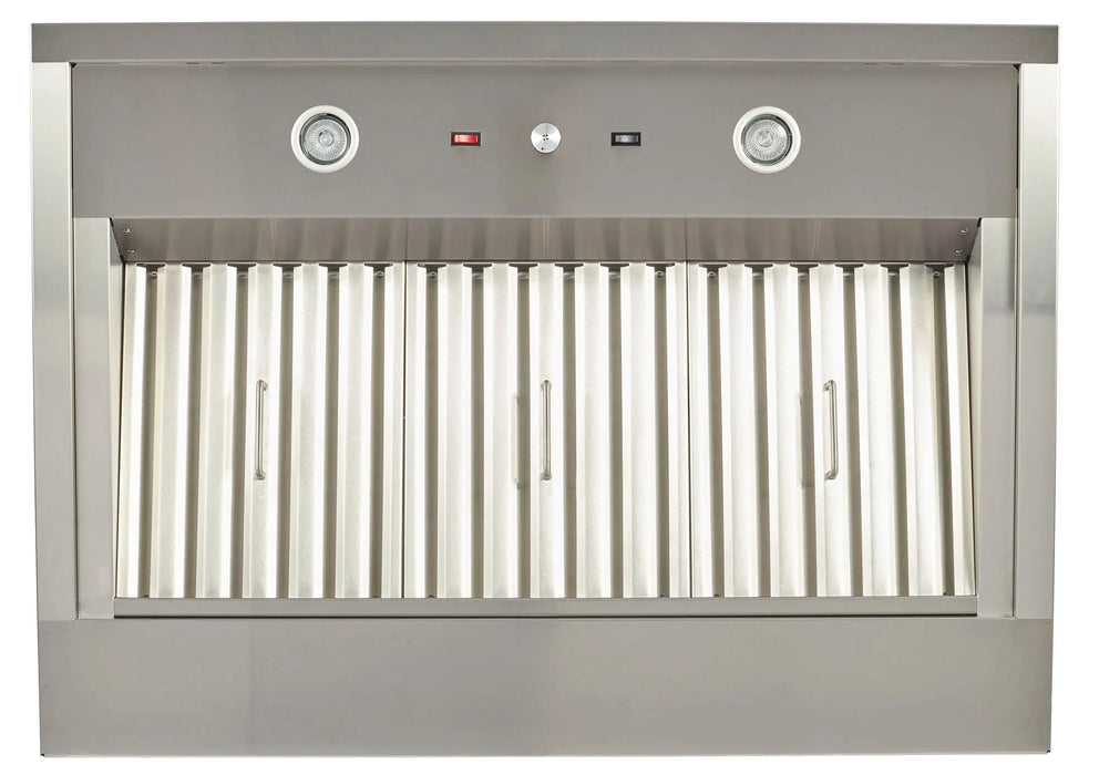 Coyote Outdoor 48" W x 30" D Outdoor Chimney Hood - C1HOOD48 Coyote Outdoor Living Dreamwood Living