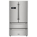 DISCONTINUED Thor Kitchen 36" Counter Depth Refrigerator Stainless Steel, HRF3601F Thor Kitchen