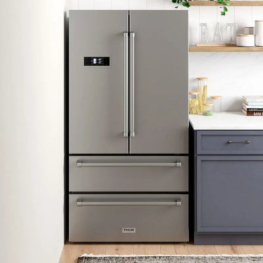 DISCONTINUED Thor Kitchen 36" Counter Depth Refrigerator Stainless Steel, HRF3601F Thor Kitchen