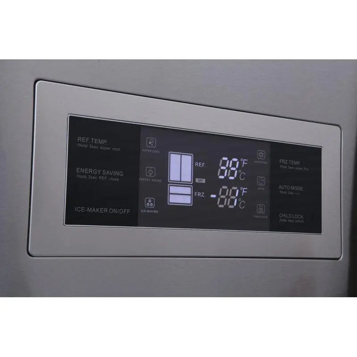 DISCONTINUED Thor Kitchen 36" Counter Depth Refrigerator Stainless Steel, HRF3601F Thor Kitchen