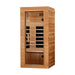 Dynamic Vero Elite 1 Person Compact Ultra Low EMF FAR Infrared Sauna - Pacific Cedar - view 2