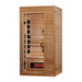 Dynamic Martin 1-2 Person Full Spectrum Near Zero EMF Infrared Sauna - Canadian Hemlock - view 2