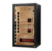 Dynamic Santorini 1-2 Person Full Spectrum Near Zero EMF Infrared Sauna - Canadian Hemlock - view 2