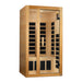 Dynamic Gracia Elite 1-2 Person Ultra Low EMF FAR Infrared Sauna - Canadian Hemlock