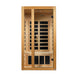 Dynamic Gracia Elite 1-2 Person Ultra Low EMF FAR Infrared Sauna - Canadian Hemlock - view 2