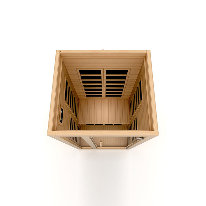Dynamic Gracia Elite 1-2 Person Ultra Low EMF FAR Infrared Sauna - Canadian Hemlock - view 5