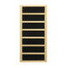 Dynamic Gracia Elite 1-2 Person Ultra Low EMF FAR Infrared Sauna - Canadian Hemlock - view 8