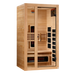 Dynamic Gracia 1-2 Person Full Spectrum Near Zero EMF Infrared Sauna - Canadian Hemlock