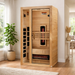 Dynamic Gracia 1-2 Person Full Spectrum Near Zero EMF Infrared Sauna - Canadian Hemlock - view 5