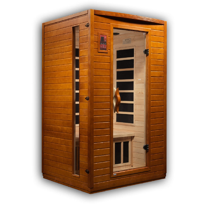 Dynamic Versailles Elite 2 Person Ultra Low EMF FAR Infrared Sauna - Canadian Hemlock