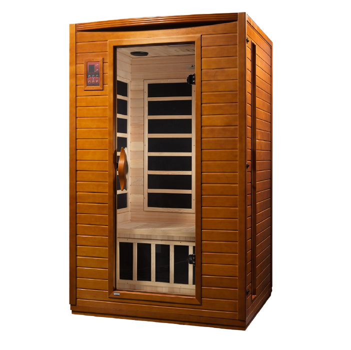Dynamic Versailles Elite 2 Person Ultra Low EMF FAR Infrared Sauna - Canadian Hemlock - view 3