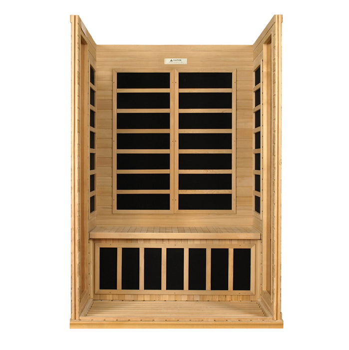 Dynamic Versailles Elite 2 Person Ultra Low EMF FAR Infrared Sauna - Canadian Hemlock - view 5