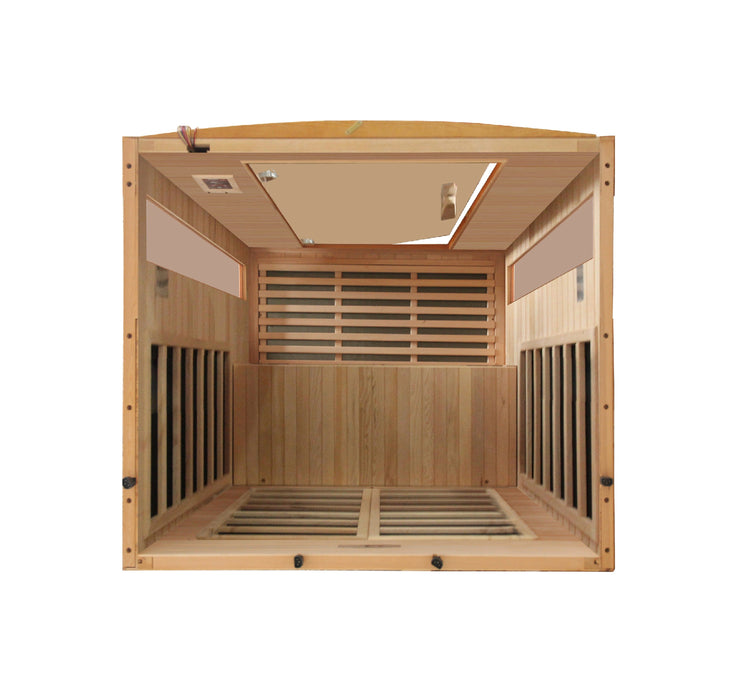 Dynamic Versailles Elite 2 Person Ultra Low EMF FAR Infrared Sauna - Canadian Hemlock - view 6