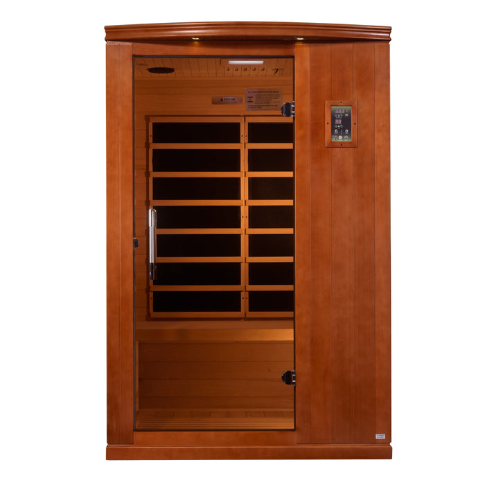 Dynamic Venice Elite 2 Person Ultra Low EMF FAR Infrared Sauna - Canadian Hemlock - view 3