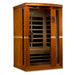 Dynamic Vittoria Elite 2 Person Ultra Low EMF FAR Infrared Sauna - Canadian Hemlock