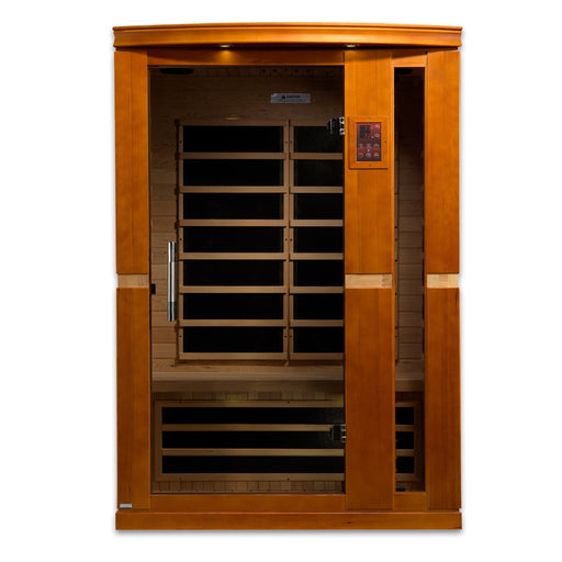 Dynamic Vittoria Elite 2 Person Ultra Low EMF FAR Infrared Sauna - Canadian Hemlock - view 2