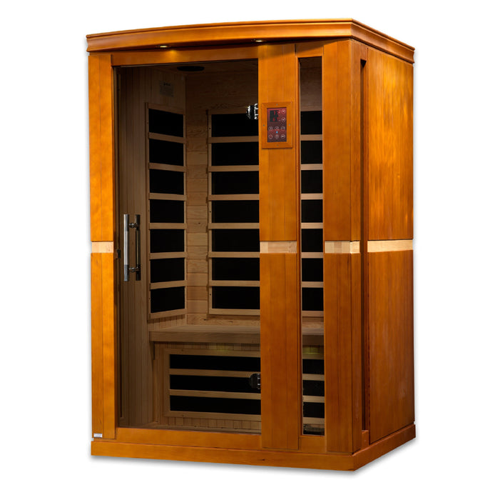 Dynamic Vittoria Elite 2 Person Ultra Low EMF FAR Infrared Sauna - Canadian Hemlock - view 3