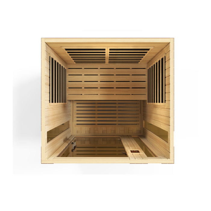 Dynamic Vittoria Elite 2 Person Ultra Low EMF FAR Infrared Sauna - Canadian Hemlock - view 6