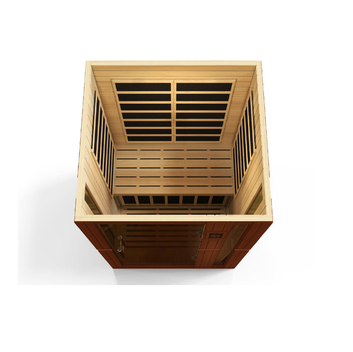 Dynamic Vittoria Elite 2 Person Ultra Low EMF FAR Infrared Sauna - Canadian Hemlock - view 7