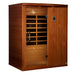 Dynamic Madrid Elite 3 Person Ultra Low EMF FAR Infrared Sauna - Canadian Hemlock