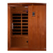 Dynamic Madrid Elite 3 Person Ultra Low EMF FAR Infrared Sauna - Canadian Hemlock - view 3