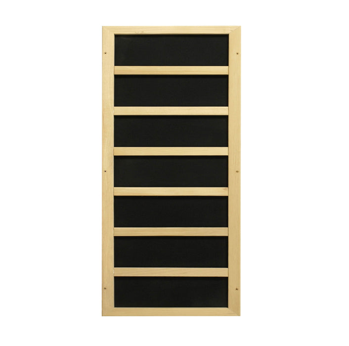 Dynamic Madrid Elite 3 Person Ultra Low EMF FAR Infrared Sauna - Canadian Hemlock - view 4