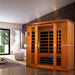 Dynamic Bergamo Elite 4 Person Ultra Low EMF FAR Infrared Sauna - Canadian Hemlock - view 4