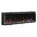 Dimplex Ignite Bold 100" Linear Electric Fireplace - angled view from the left