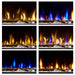 Dimplex Ignite Bold Linear Electric Fireplace - six flame color options
