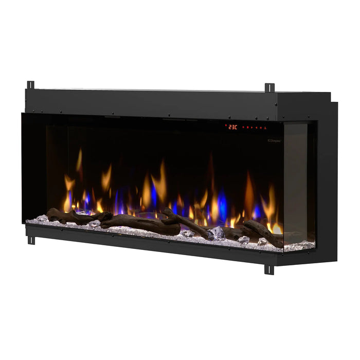 Dimplex Ignite Bold 60" Linear Electric Fireplace - angled view from the right