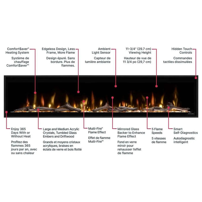 Dimplex Ignite Evolve 50" Linear Electric Fireplace